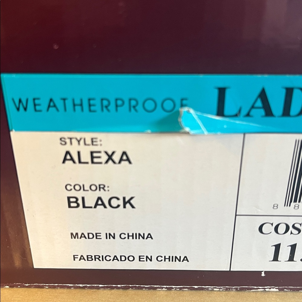 Women's Alexa Weatherproof sneaker boot size 10 - Picture 10 of 11